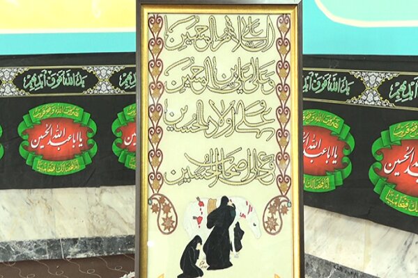 هدفم زنده نگه داشتن واقعه عاشورا با هنر رشتی دوزی گیلان بود