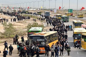 تردد زائران اربعین از مرز باشماق مریوان آغاز می شود