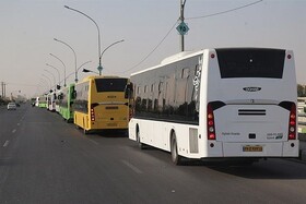 آمادگی ناوگان عمومی گیلان برای بازگشت زوار با اعزام ۴۰ دستگاه اتوبوس 