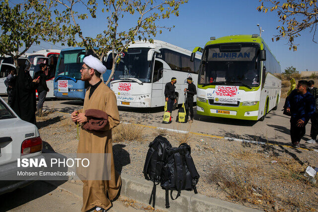 بازگشت بیش از ۷ هزار زائر گیلانی اربعین با اتوبوس