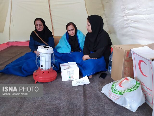 برگزاری مانور استانی اسکان اضطراری با سناریوی زلزله و پدافند پرتوی در آستارا + تصاویر