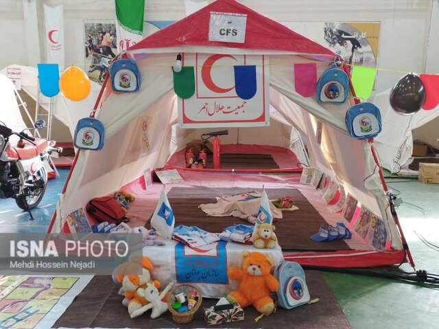 برگزاری مانور استانی اسکان اضطراری با سناریوی زلزله و پدافند پرتوی در آستارا + تصاویر