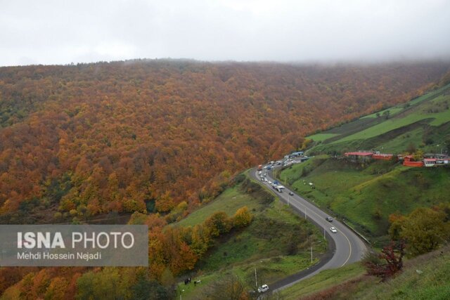 رخت پاییز بر تن طبیعت شهرستان مرزی آستارا