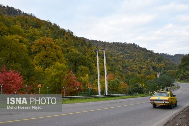 رخت پاییز بر تن طبیعت شهرستان مرزی آستارا