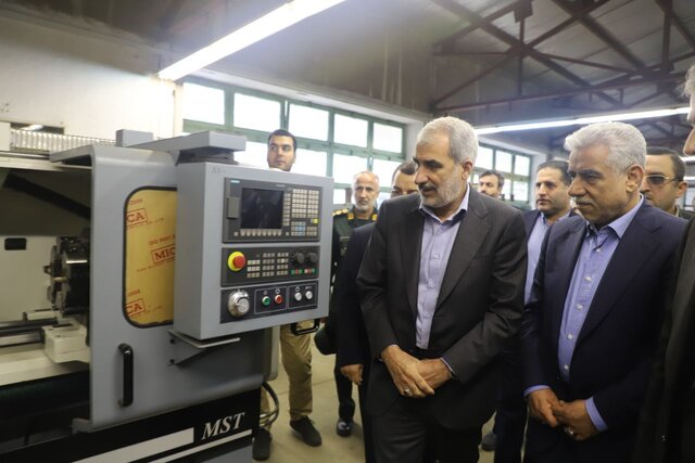 بازدید وزیر آموزش و پرورش از پروژه نیمه تمام سالن فرهنگیان