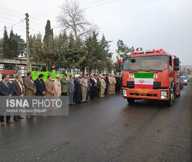 رژه خودرویی و موتوری مرزبانان آستارا در سالروز ورود امام خمینی(ره) به میهن