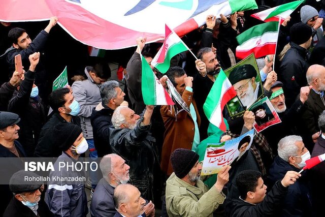 جشن چهل و چهارمین سالگرد پیروزی انقلاب - رشت