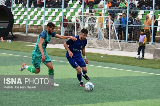 چوکای تالش با ۳ گل فاتح دربی گیلان