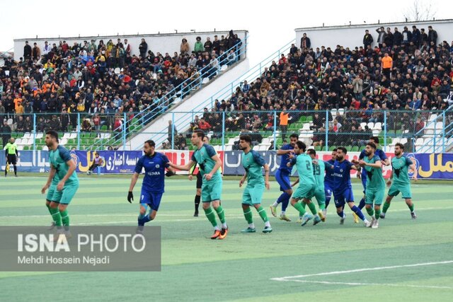 چوکای تالش با ۳ گل فاتح دربی گیلان