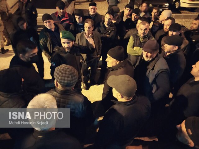 مانور ساماندهی کامیون های ترانزیتی و صادراتی در شهرستان مرزی آستارا