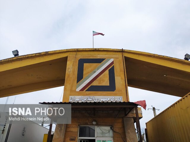 روان سازی نسبی تردد کامیون های صادراتی در مرز آستارا