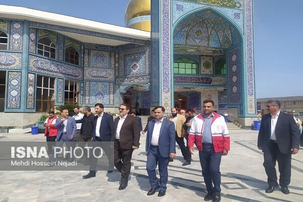 بازدید فرماندار آستارا از طرح های نوروزی ستاد خدمات سفر + تصاویر