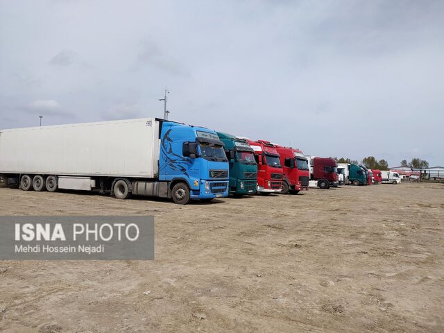 پیشرفت ۷۰ درصدی پارکینگ ویژه کامیون های ترانزیتی در پایانه بار آستارا