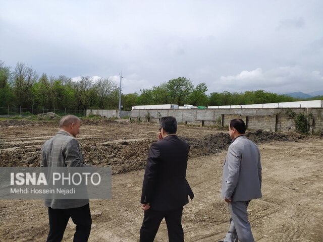 پیشرفت ۷۰ درصدی پارکینگ ویژه کامیون های ترانزیتی در پایانه بار آستارا