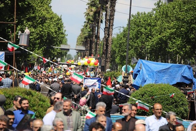 گزارش تصویری: راهپیمایی روز جهانی قدس - رشت