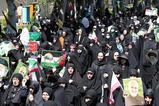 گزارش تصویری: راهپیمایی روز جهانی قدس - رشت
