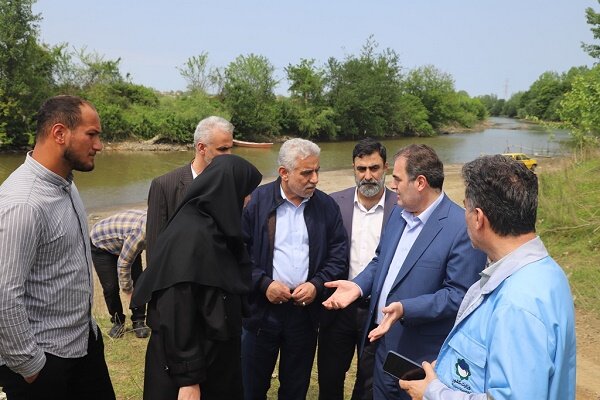 انتقال آب به مزارع برنج به سرعت انجام شود