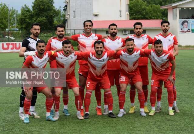 تساوی تیم فوتبال شهرداری آستارا برابر تیم فجر شهید سپاسی شیراز + تصاویر