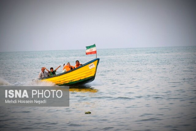 فعالیت ۷۴ شناور ویژه گردشگری در مرز دریایی ایران و آذربایجان