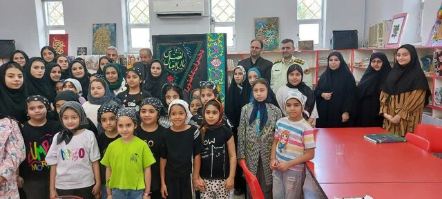 ویژه برنامه «دختران عاشورا» در رضوانشهر برگزار شد