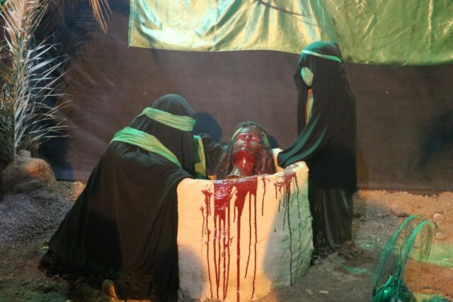 برگزاری آیین سنتی چهل منبر در لاهیجان + تصاویر