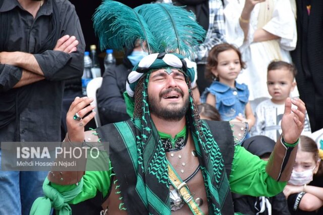 استقبال از تعزیه خوانی با گویش آذری در آستارا/ انتقال پیام عاشورا به نوجوانان و جوانان