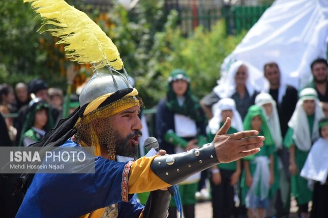 استقبال از تعزیه خوانی با گویش آذری در آستارا/ انتقال پیام عاشورا به نوجوانان و جوانان