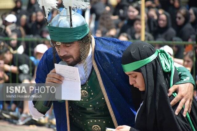 استقبال از تعزیه خوانی با گویش آذری در آستارا/ انتقال پیام عاشورا به نوجوانان و جوانان