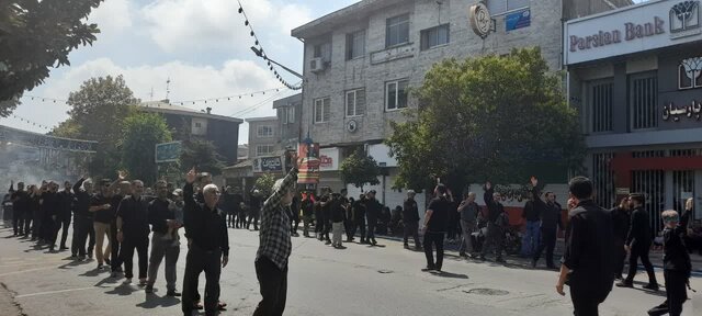 عاشورا در شهر ساحلی بندر انزلی