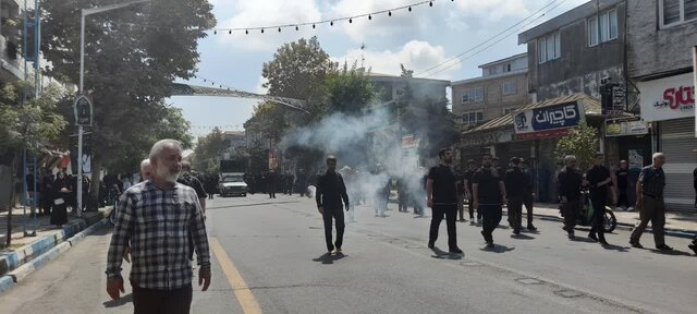 عاشورا در شهر ساحلی بندر انزلی