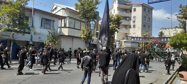 عاشورا در شهر ساحلی بندر انزلی