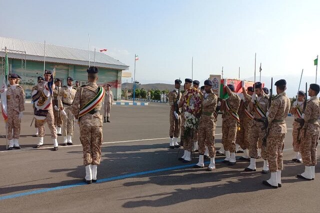 تشییع پیکر شهید ناوبانسوم تکاور دریایی «آرش امیری» در منجیل