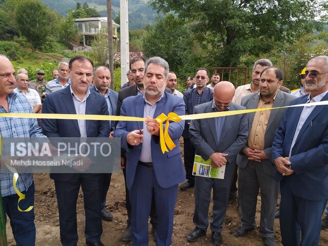 ۷ پروژه عمرانی و عام المنفعه در آستارا افتتاح شد