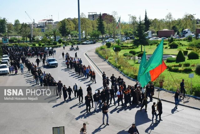 اربعین حسینی مظهر وحدت شیعه و سنی در شهرستان مرزی آستارا