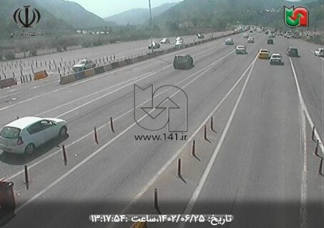 ترافیک محورهای خروجی گیلان پر حجم است/تردد روان در جاده‌های گیلان