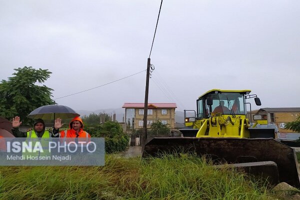 مصدومیت ۷ نفر در آستارا در پی تخریب پل "سیبلی"