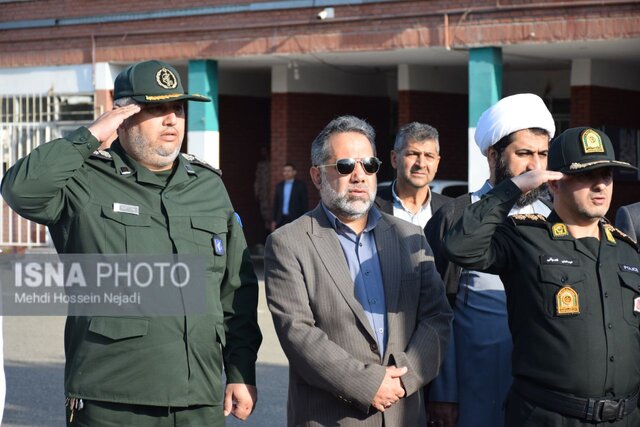 صبحگاه مشترک نیروهای مسلح در شهرستان مرزی آستارا برگزار شد
