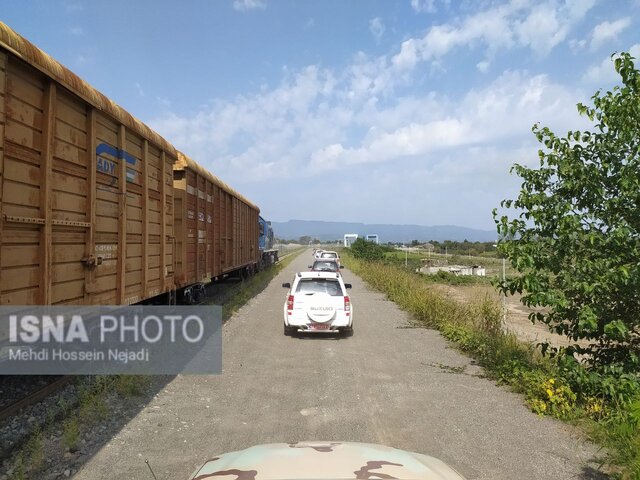 بازدید رؤسای کل گمرک و راهداری کشور از زیرساخت های اقتصادی آستارا + تصاویر