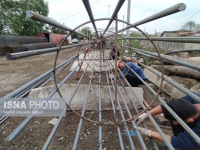 آغاز عملیات اجرایی بازسازی پل سیبلی در محور مواصلاتی آستارا به تالش