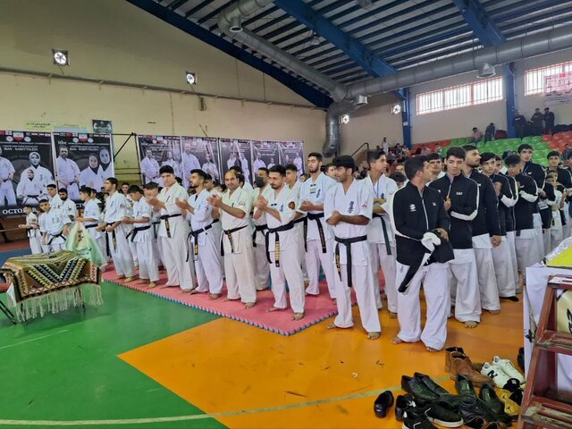 مسابقات بینالمللی کاراته سبک شین رزم ذوالفقار در تالش برگزار شد