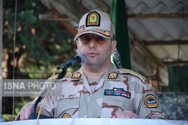 صبحگاه مشترک نیروهای مسلح شهرستان مرزی آستارا برگزار شد + تصاویر