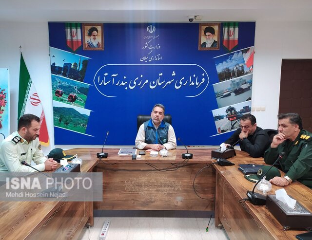 هشدار مدیریت بحران برای فعالیت سامانه بارشی و وزش باد در آستارا