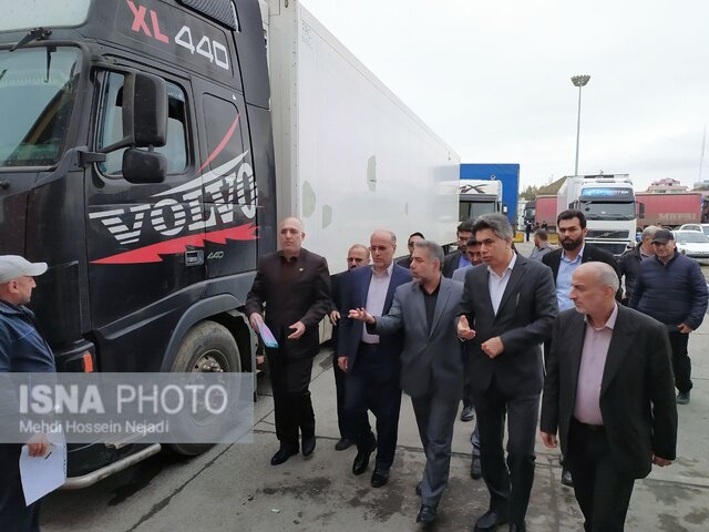 بازدید معاون اقتصادی استاندار گیلان از مرزهای سه گانه آستارا + تصاویر