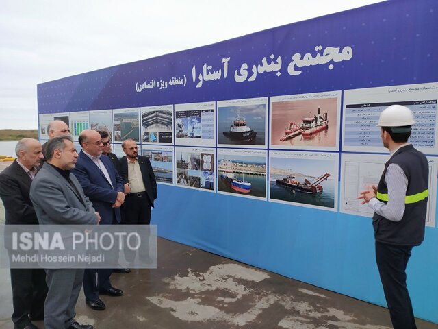 بازدید معاون اقتصادی استاندار گیلان از مرزهای سه گانه آستارا + تصاویر