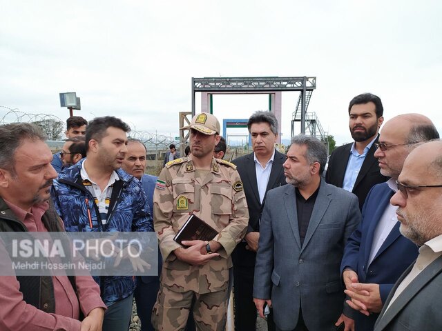 بازدید معاون اقتصادی استاندار گیلان از مرزهای سه گانه آستارا + تصاویر