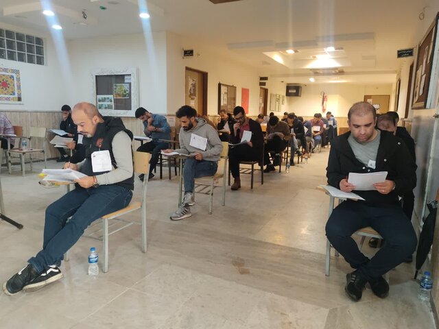 رقابت ۳۳۸۸ داوطلب آزمون استخدامی وزارت بهداشت در حوزههای امتحانی سازمان جهاددانشگاهی