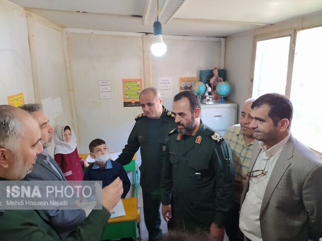 افتتاح پروژه آبخیزداری احداث دیواره حفاظتی روستای کوته کومه آستارا