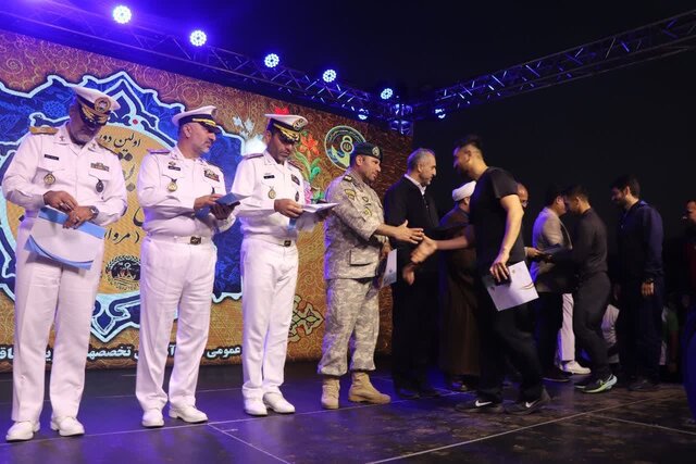 اولین مسابقات رزمی نداجا «جام مروارید» در گیلان برگزار شد