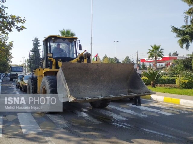 برگزاری رژه خودرویی ناوگان عملیاتی شهرداری آستارا