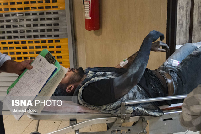 عکس تزیینی است انتقال تعدادی از مصدومان سانحه مرگبار لنگرود به رشت